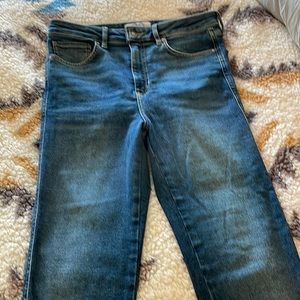 Free People Mid Rise Skinny Jean